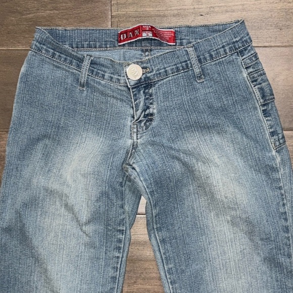 Dax Vintage Y2K Denim Low Rise Flares SZ 3 - Picture 2 of 8